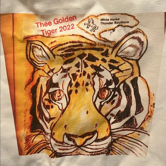 #1280**Elegant Tiger Print Tote Bag - Picture 1 of 15